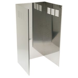 10 Ft. Ceiling Duct Cover Kit Stainless Steel