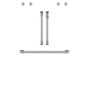Café™ 2 French-Door Handles; 1 - 30" Handle; 4 Knobs Stainless Steel