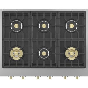 Monogram 36" Gas Cooktop Stainless Steel